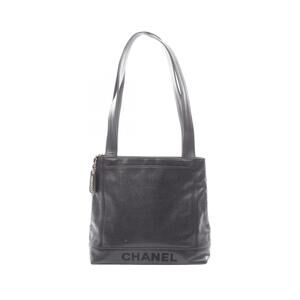 Chanel tote bag caviar leather grained calfskin black